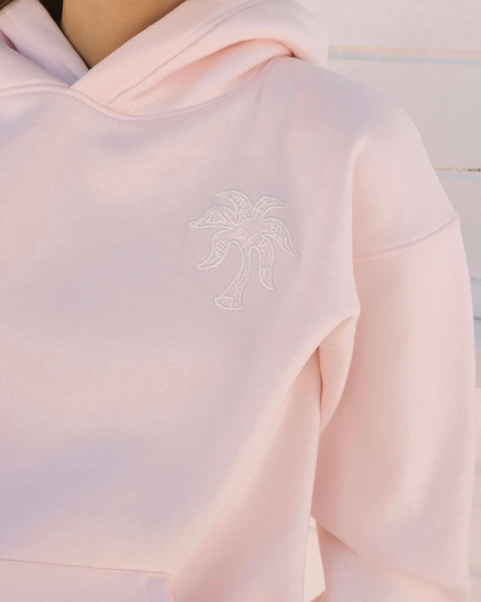"Lacy" Hoodie in Angel Pink - Image 6